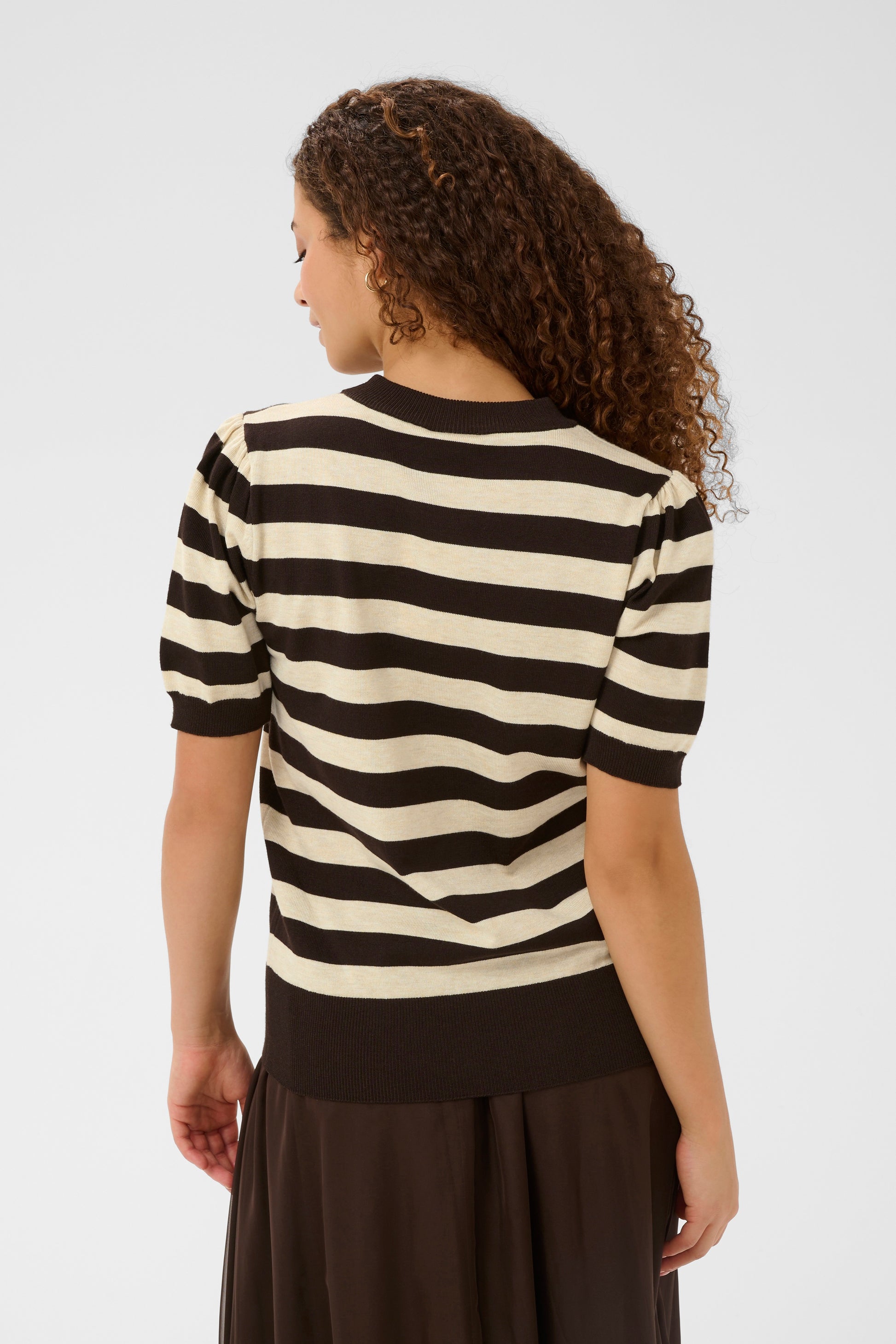 Mila SS Striped Pullover - Saint Tropez