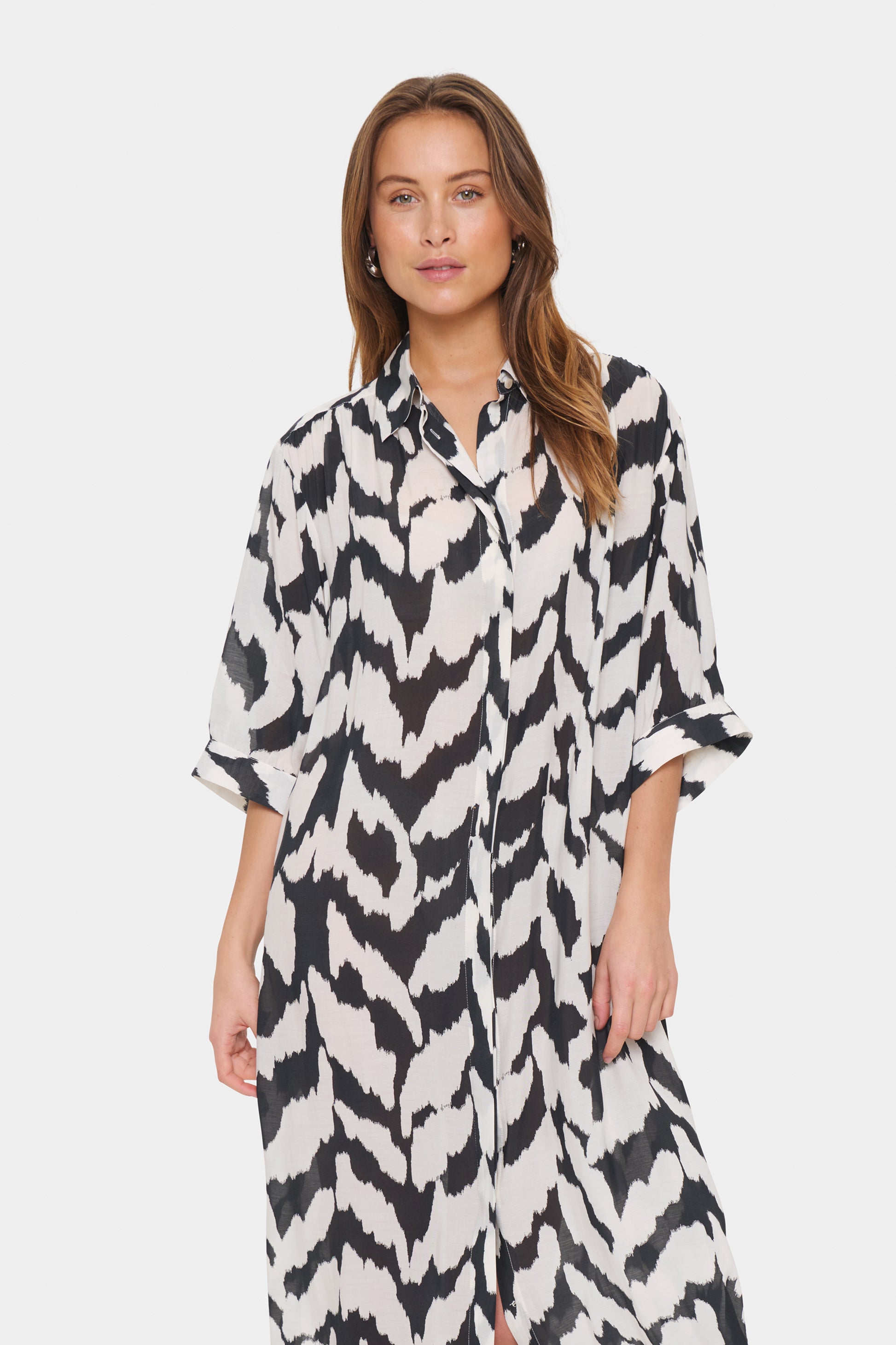 Kelsie Shirt Dress Saint Tropez