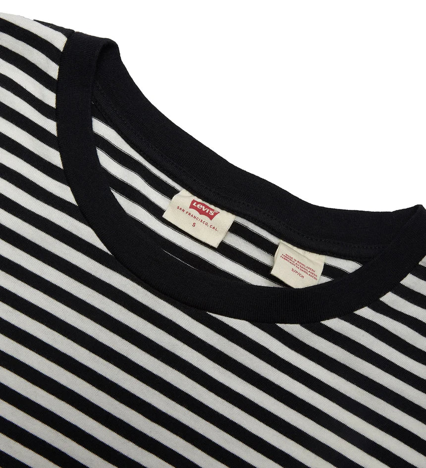 Caviar Stripe Tee