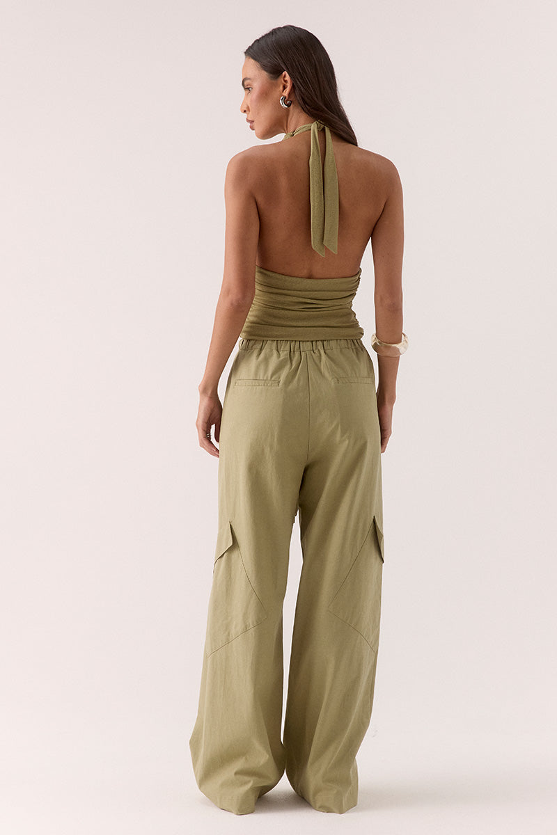Dex Pants Khaki Sovere