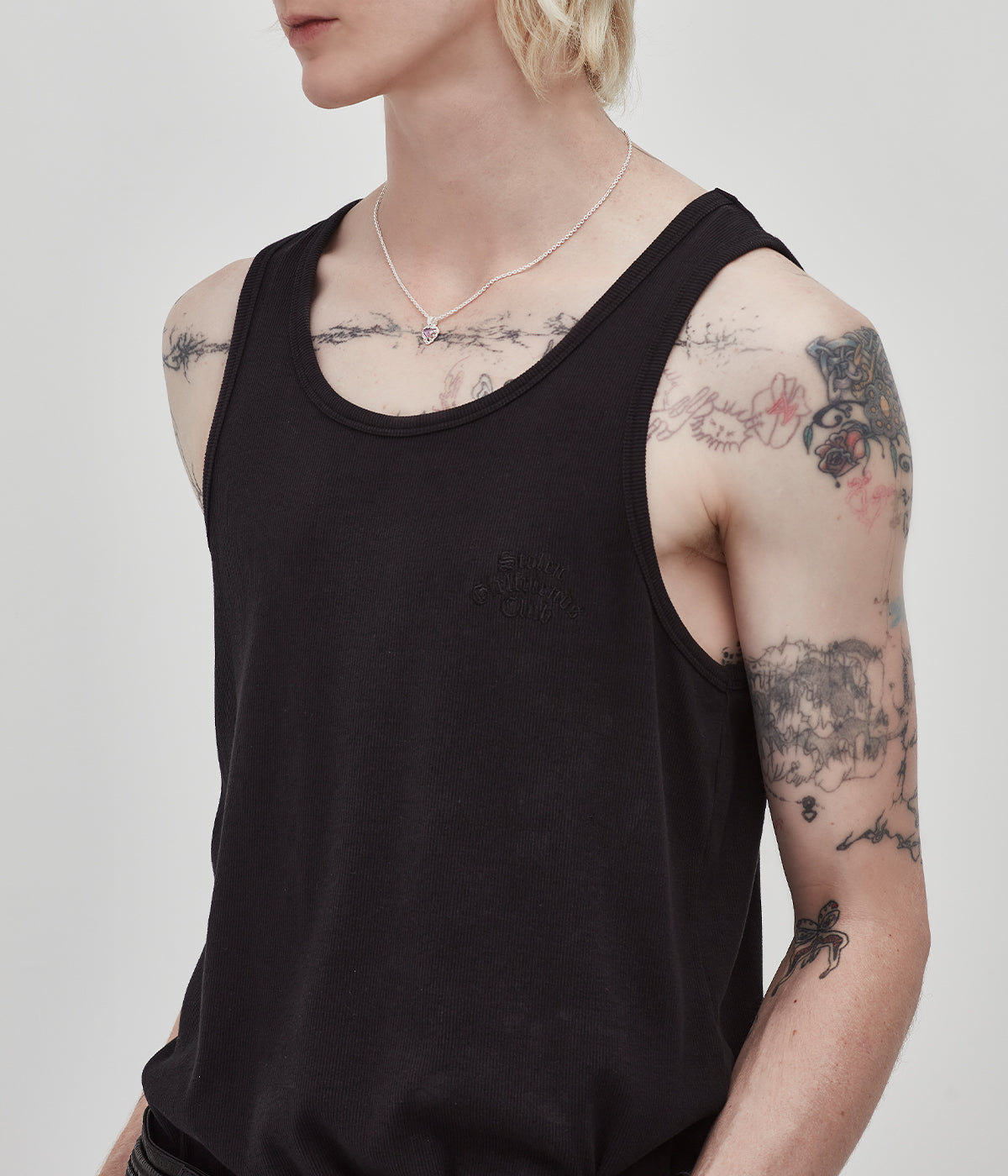 Mini Love Claw Necklace Mystic Quartz