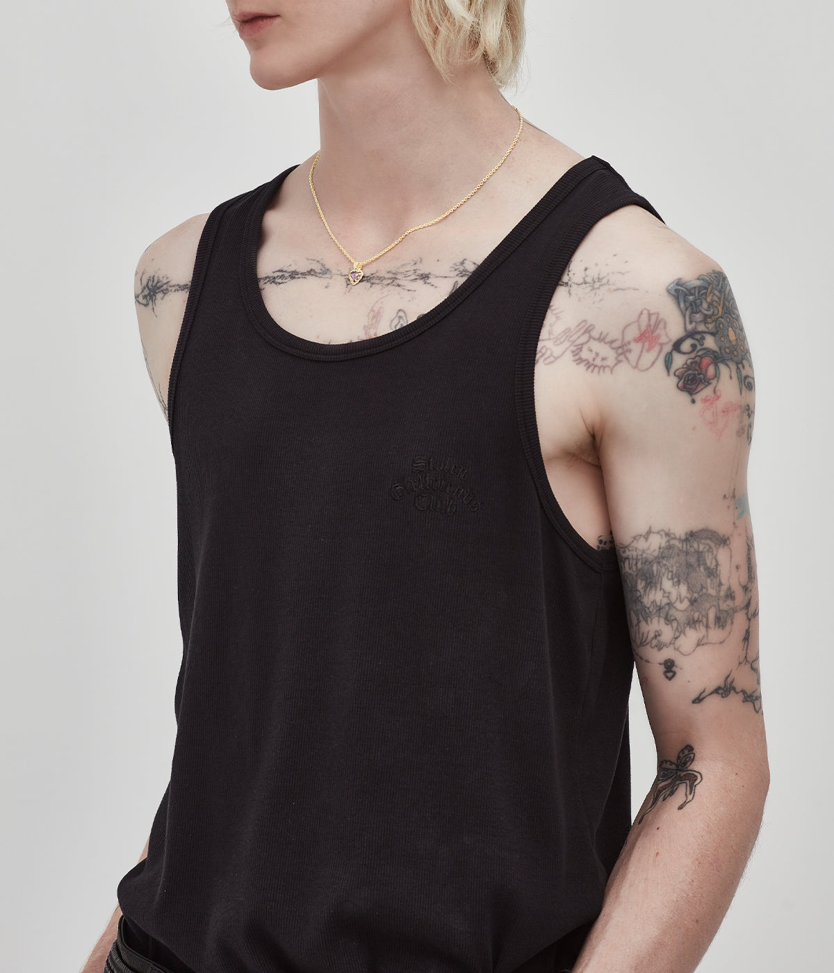 Mini Love Claw Necklace Mystic Quartz