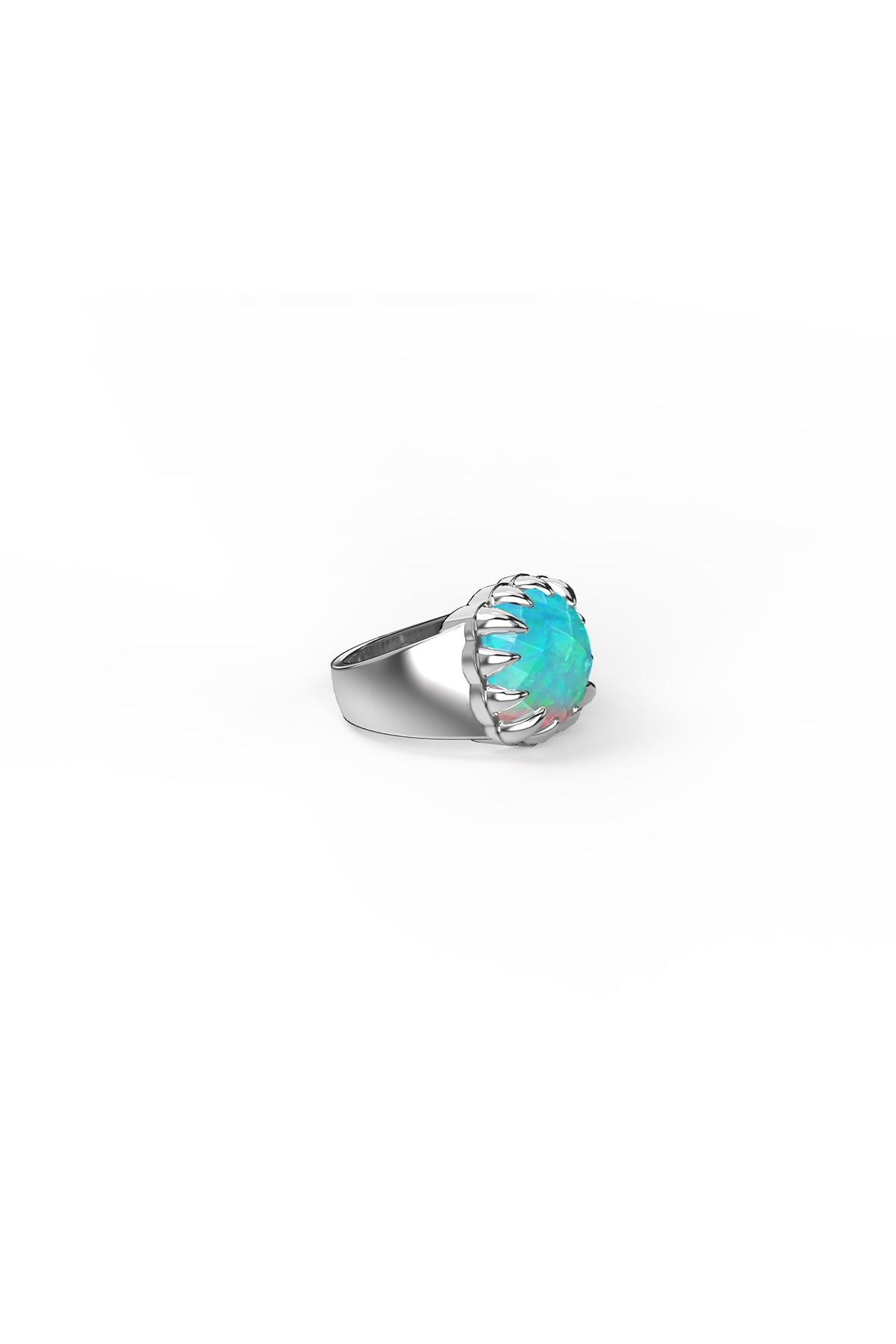 Stolen Girlfriend Claw ring opal