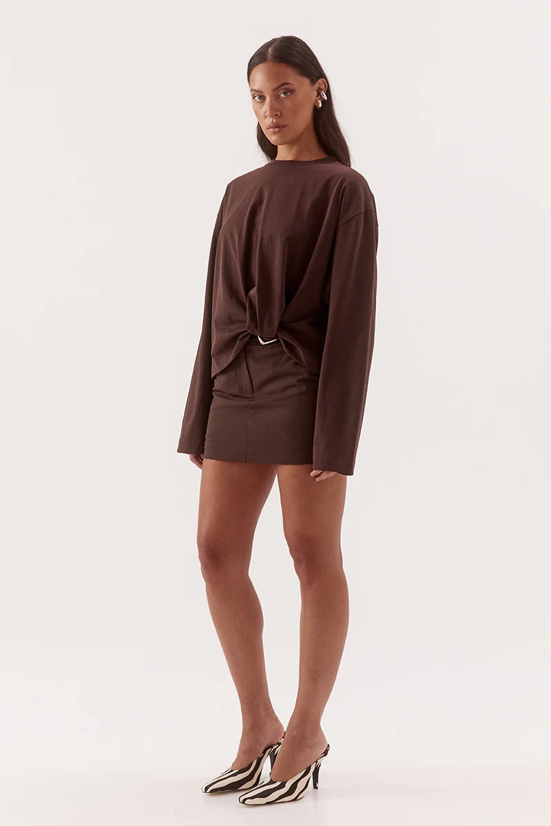 Izel Longsleeve Tee. Sovere