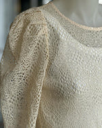 Alisa Blouse in Cream Lace