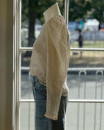 Alisa Blouse in Cream Lace