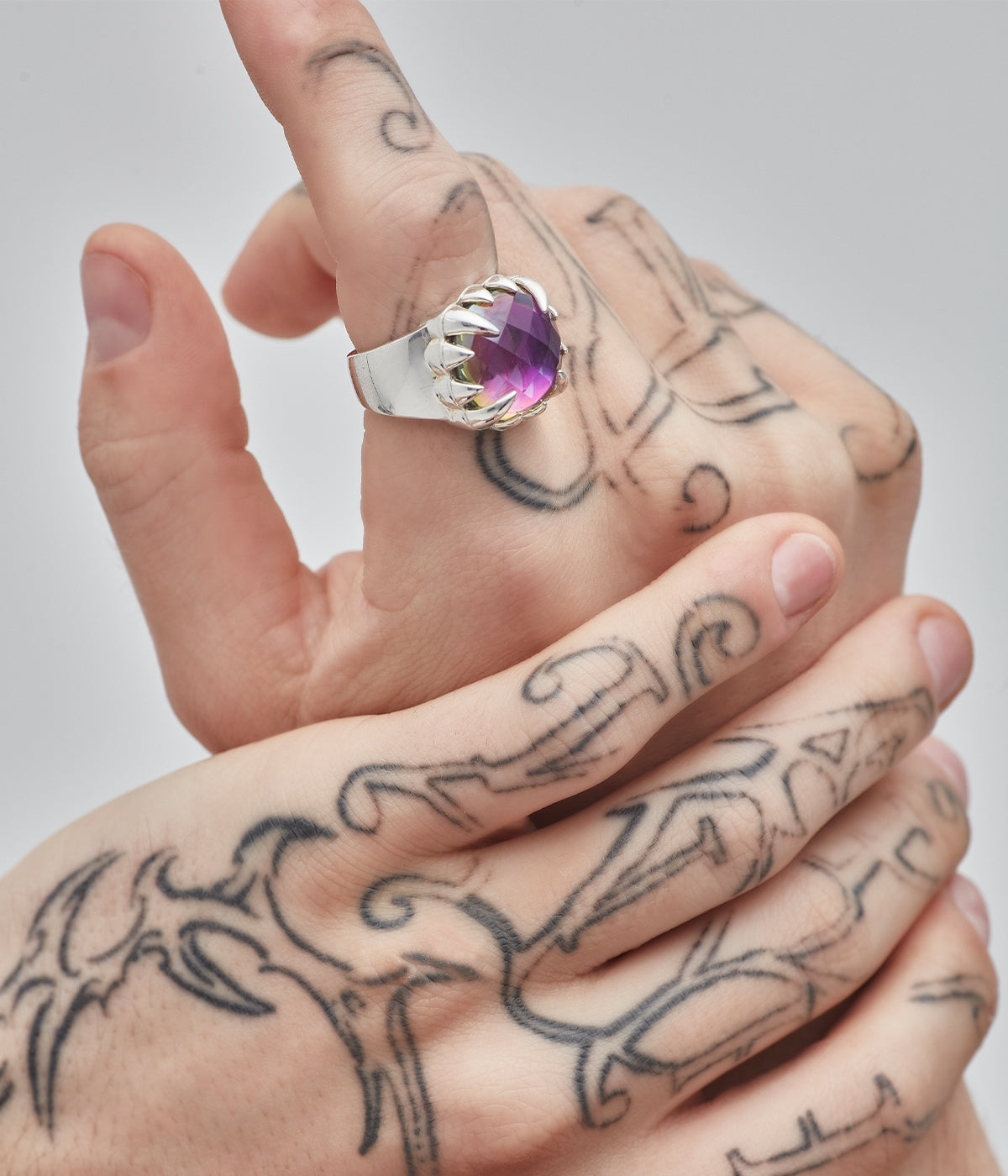 Claw Ring Mystic Quartz Stolen Girlfriends