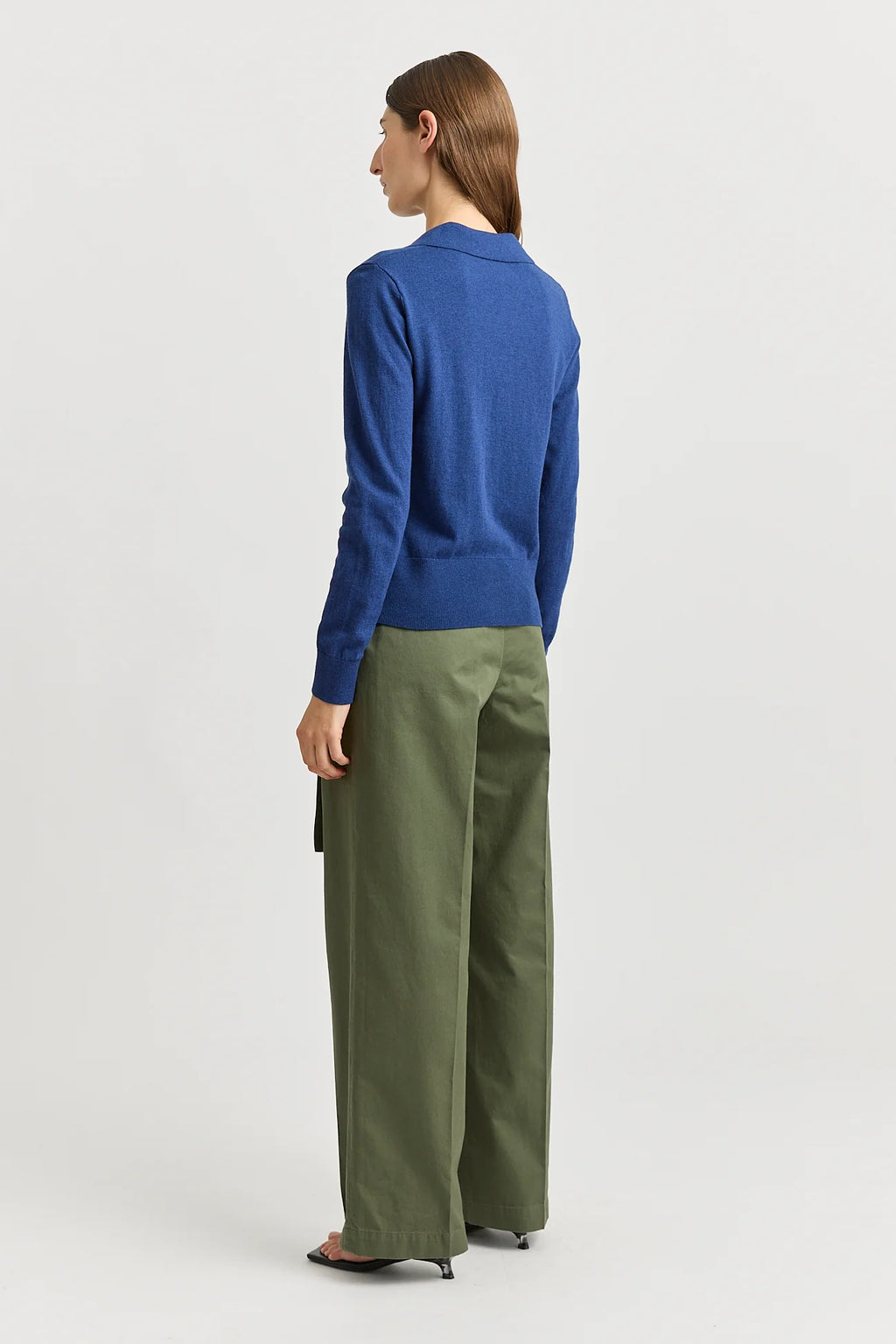Fine Collar Cardigan  Toorallie