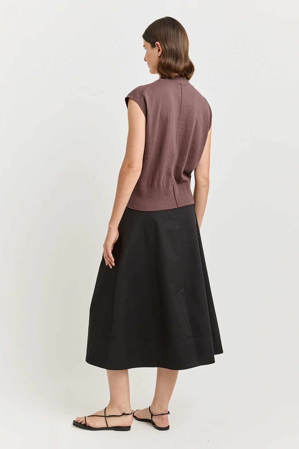 Relaxed Button Tank - Toorallie