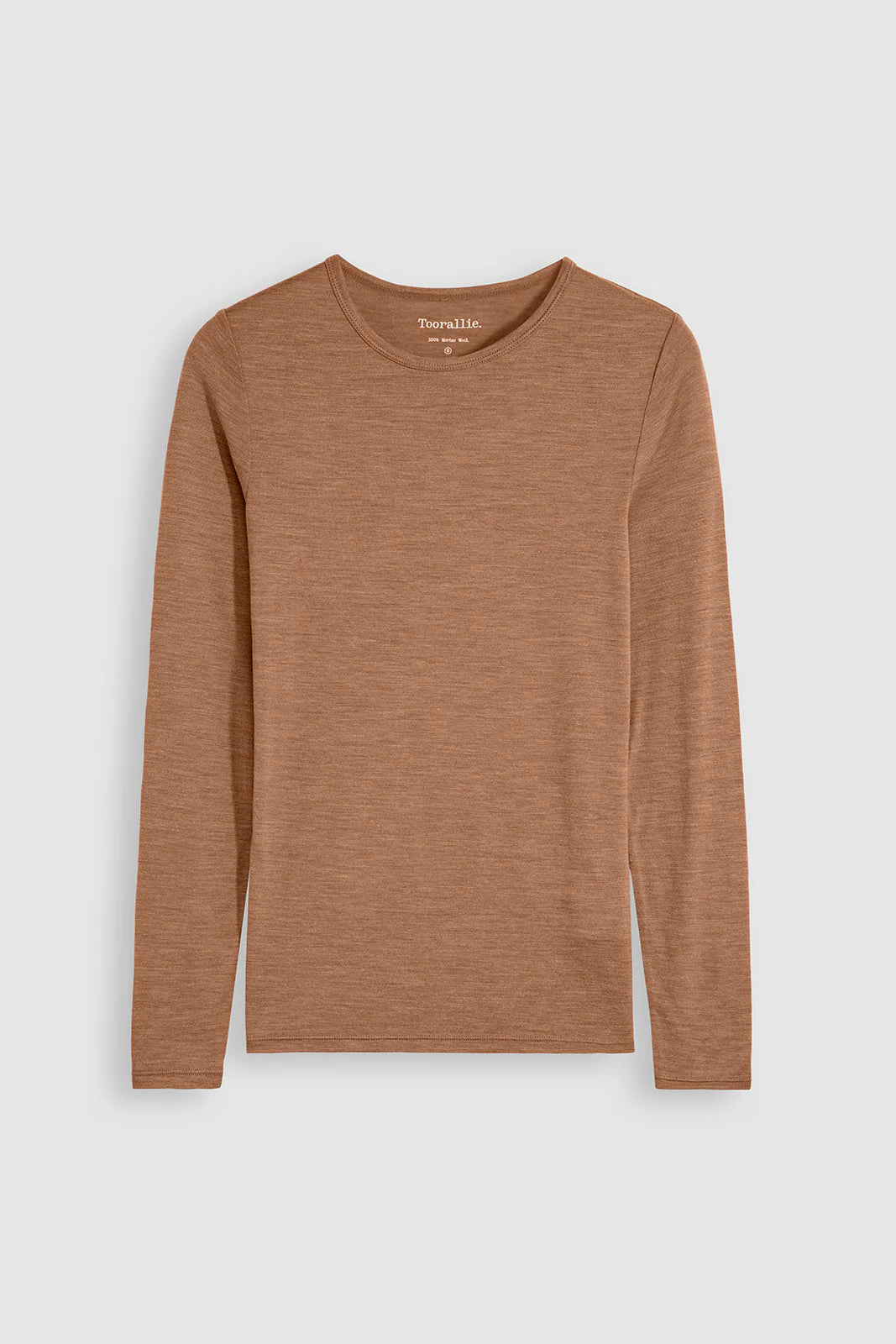 Crew Merino Tee in Espresso or Sand Dune