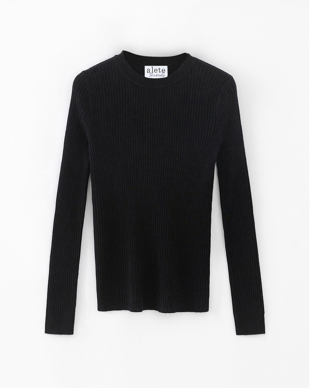 Vespa Ribbed LS Crew Alete