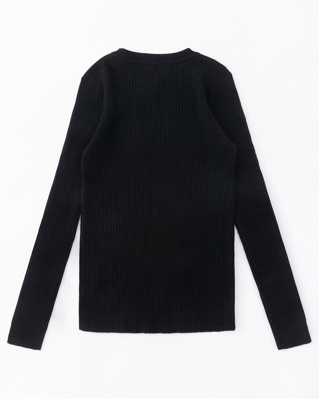 Vespa Ribbed LS Crew Alete