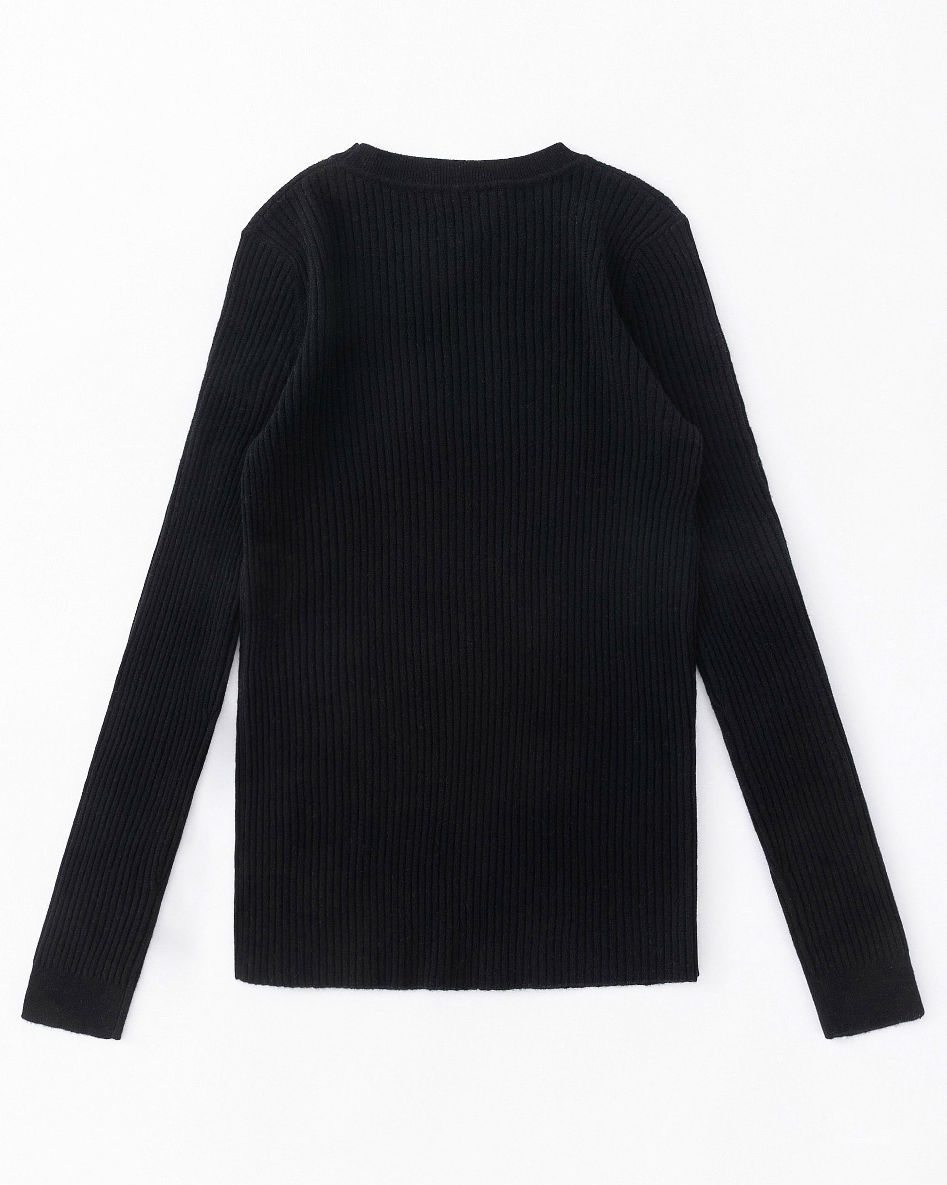 Vespa Ribbed LS Crew Alete