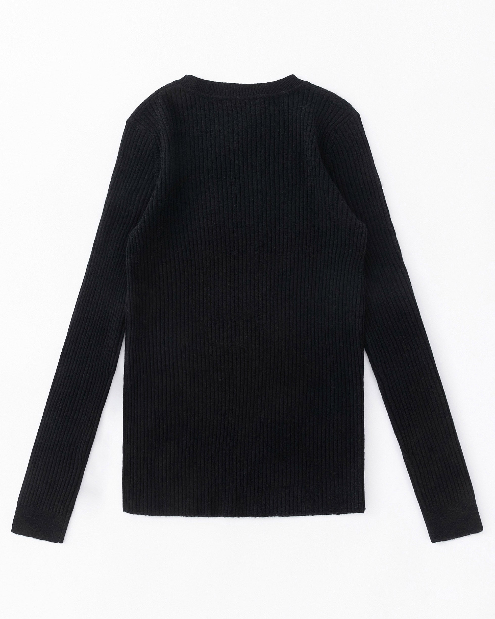 Vespa Ribbed LS Crew Alete