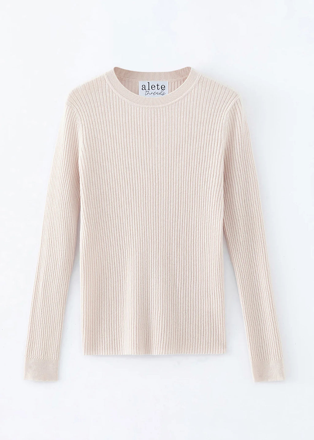 Vespa Ribbed LS Crew. Alete Threads