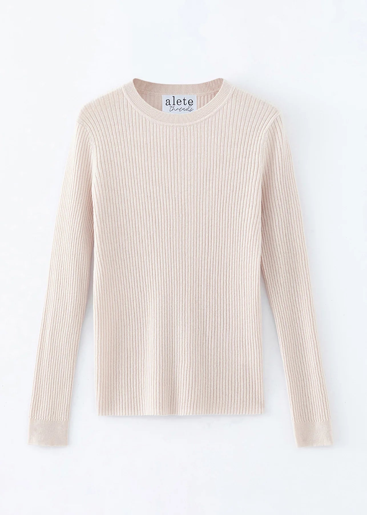 Vespa Ribbed LS Crew. Alete Threads