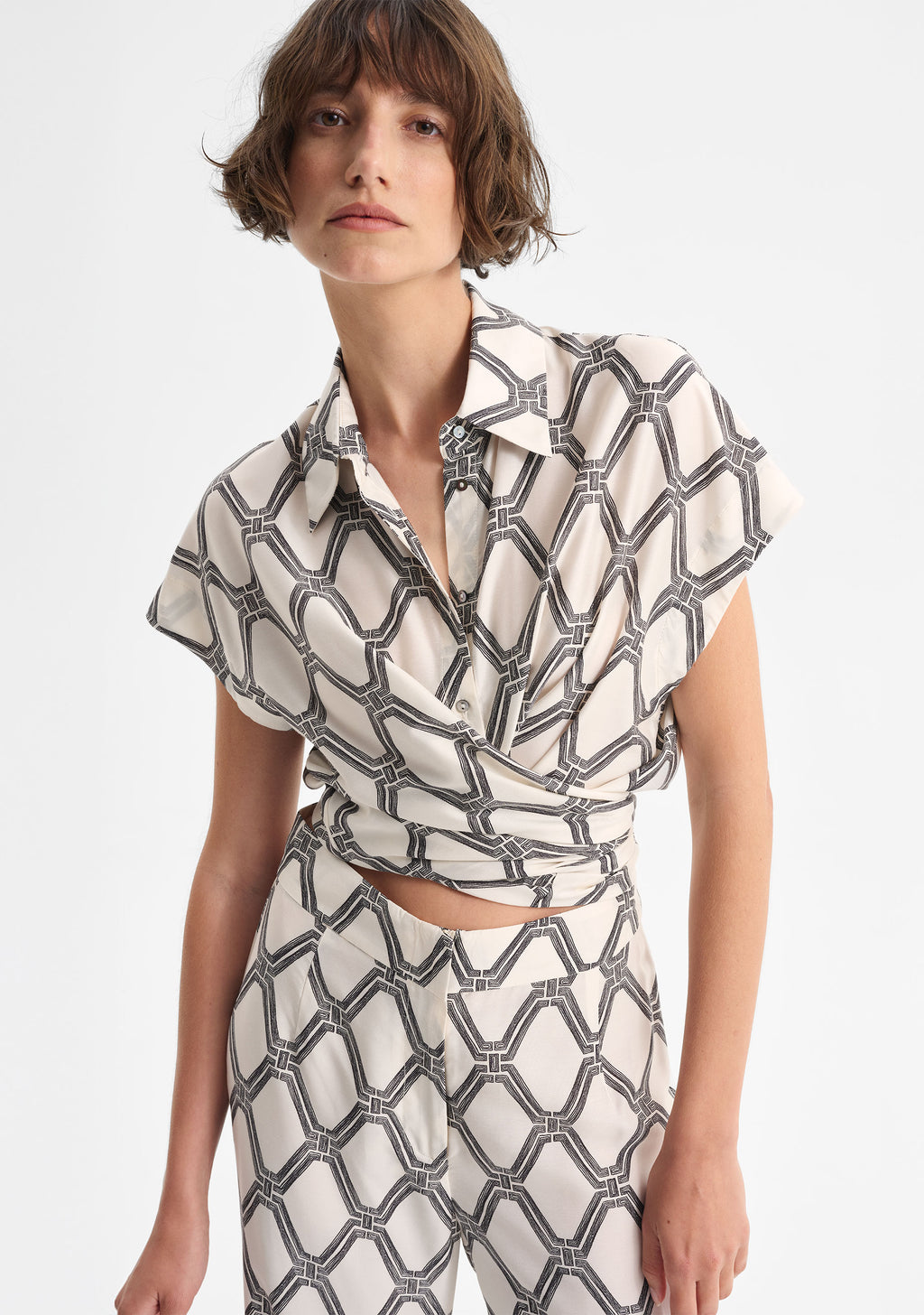 Arlo Wrap Shirt Morrison