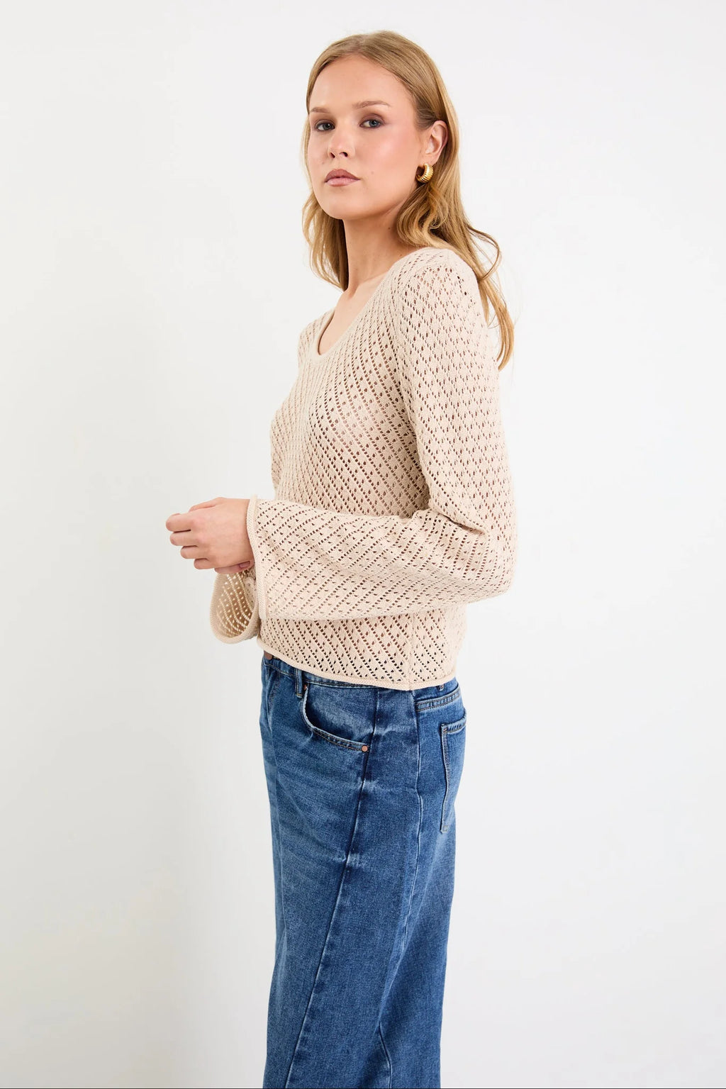 Aurora String Crochet Knit. Ivy+Jack