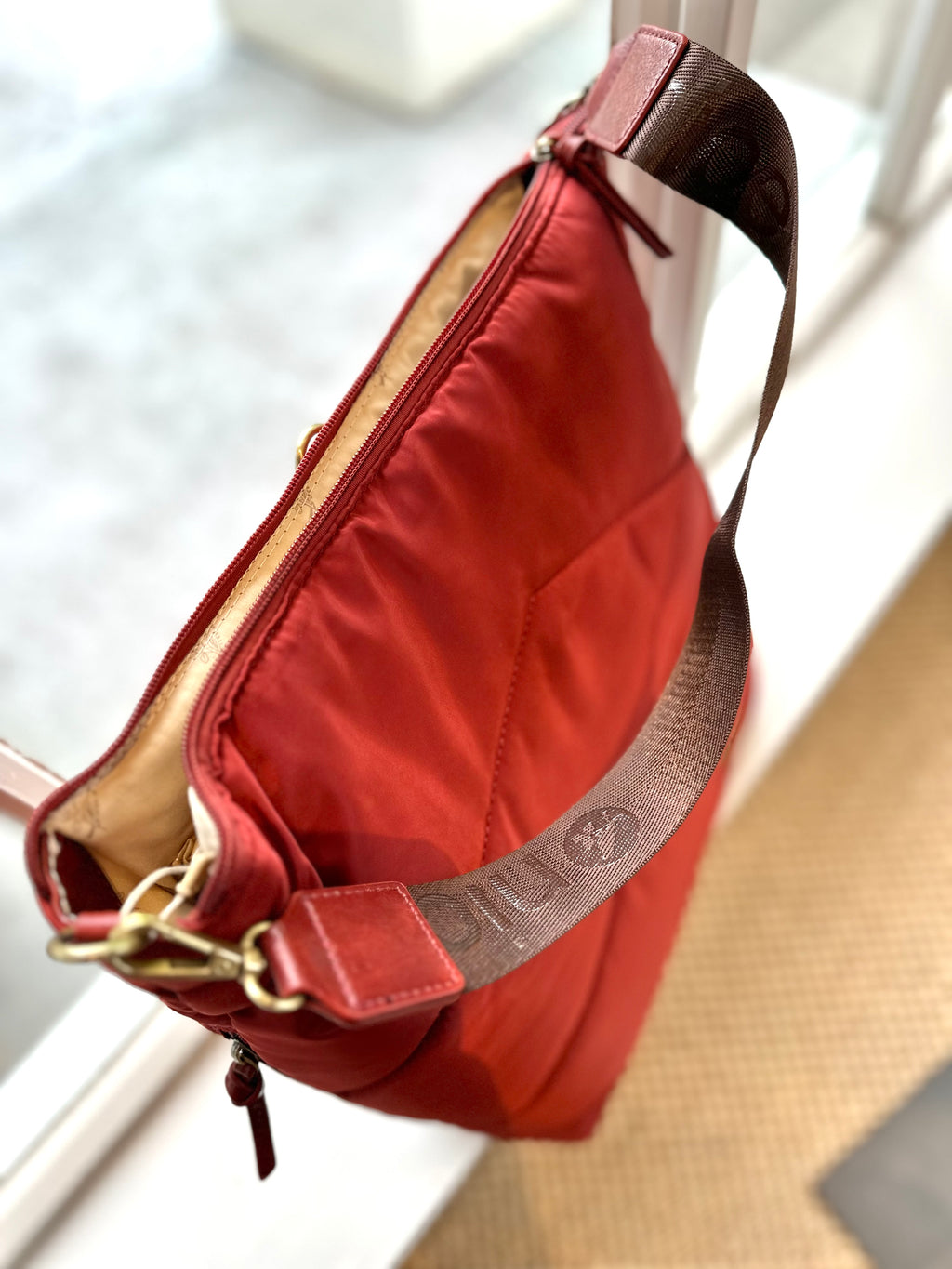 Laptop Backpack in Orange