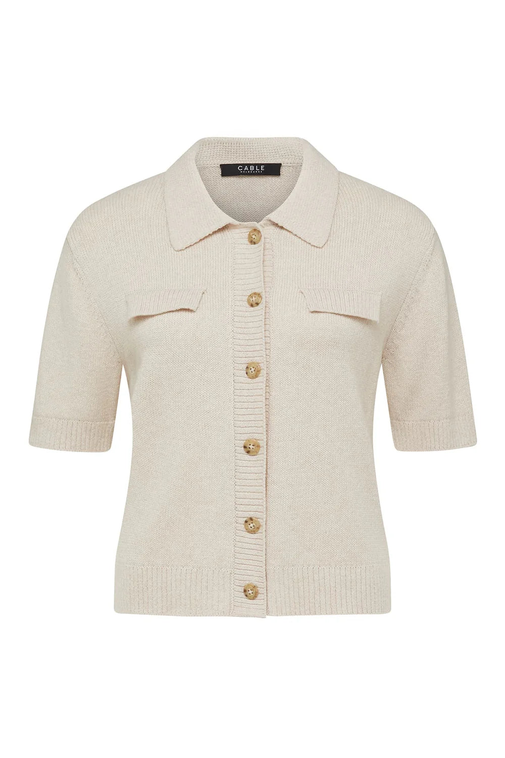 Flax Knit Top in Calico