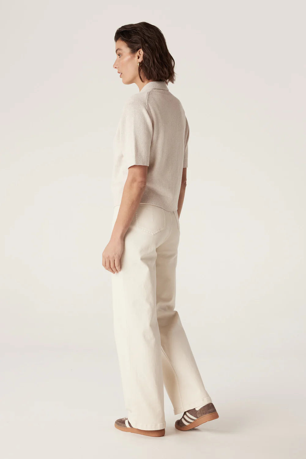Flax Knit Top in Calico