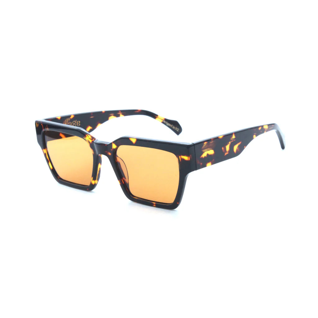Carnage Brown Tort with Orange AGE Eyewear