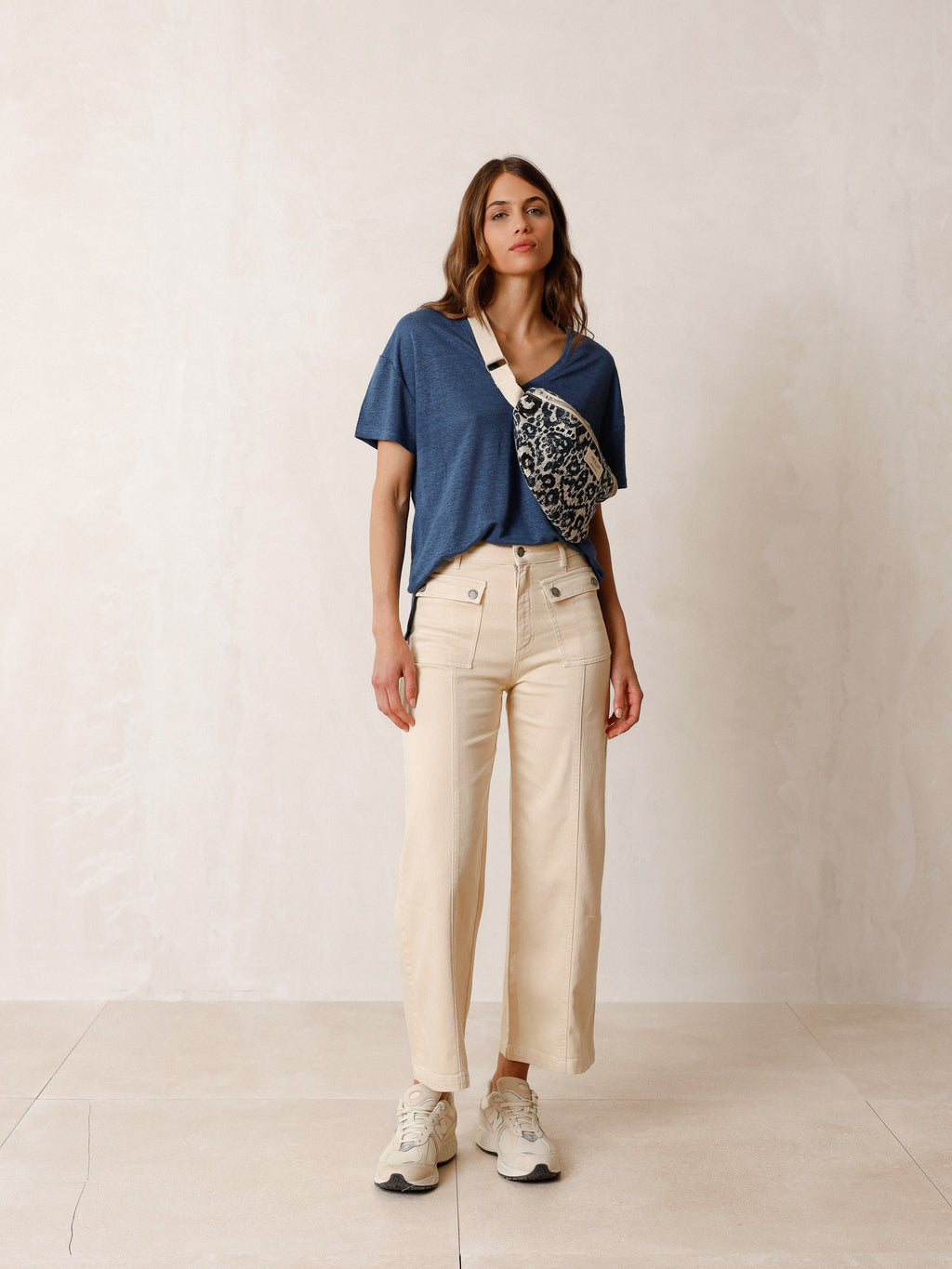 Front Pocket Trousers in Crudo