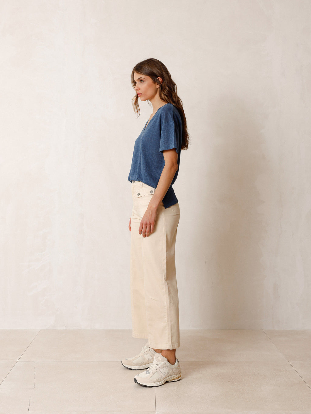 Front Pocket Trousers in Crudo