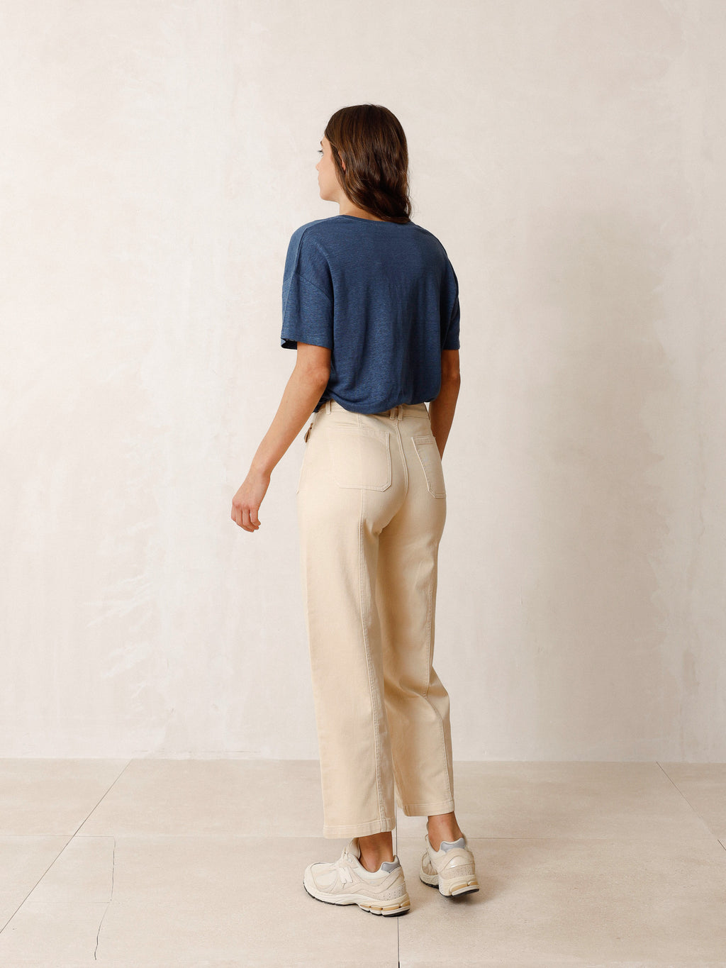 Front Pocket Trousers in Crudo