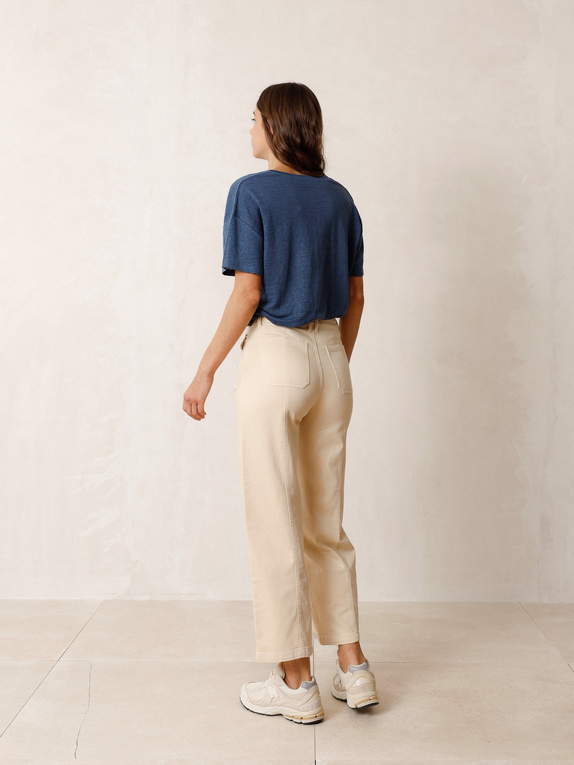 Front Pocket Trousers in Crudo