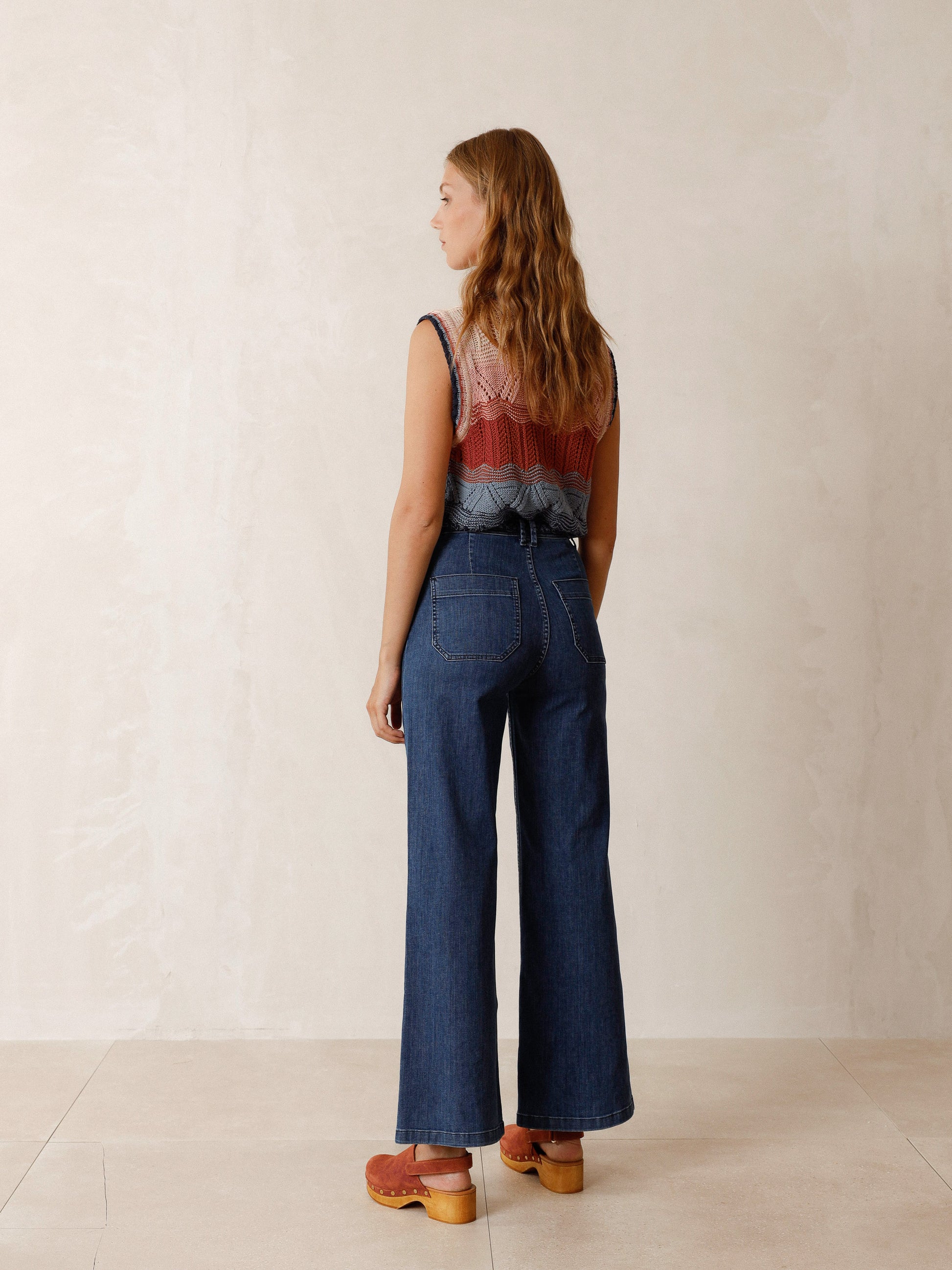 Plaited Belt Jeans