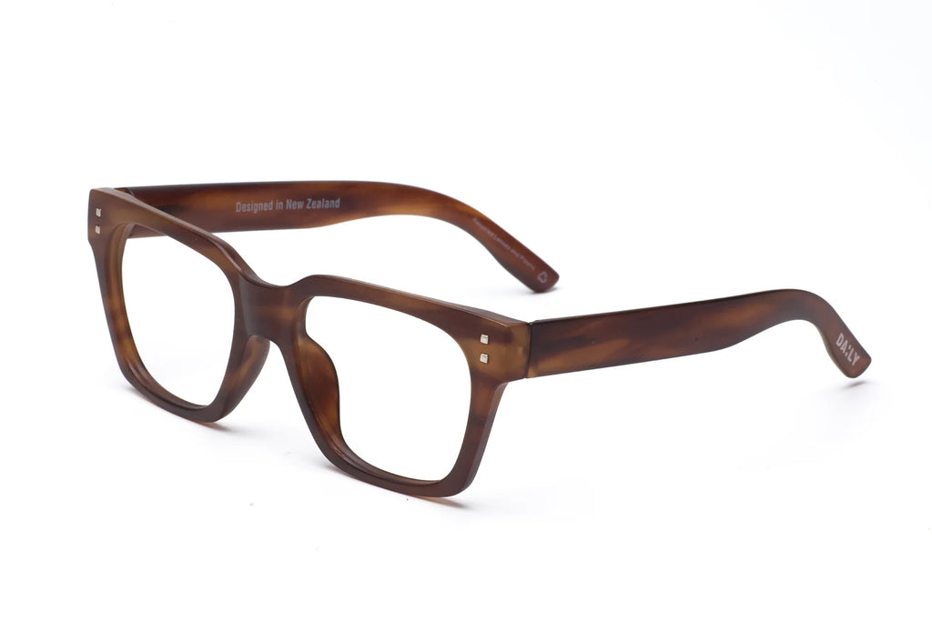 10am in Turquoise or Havana. Da:ly Eyewear