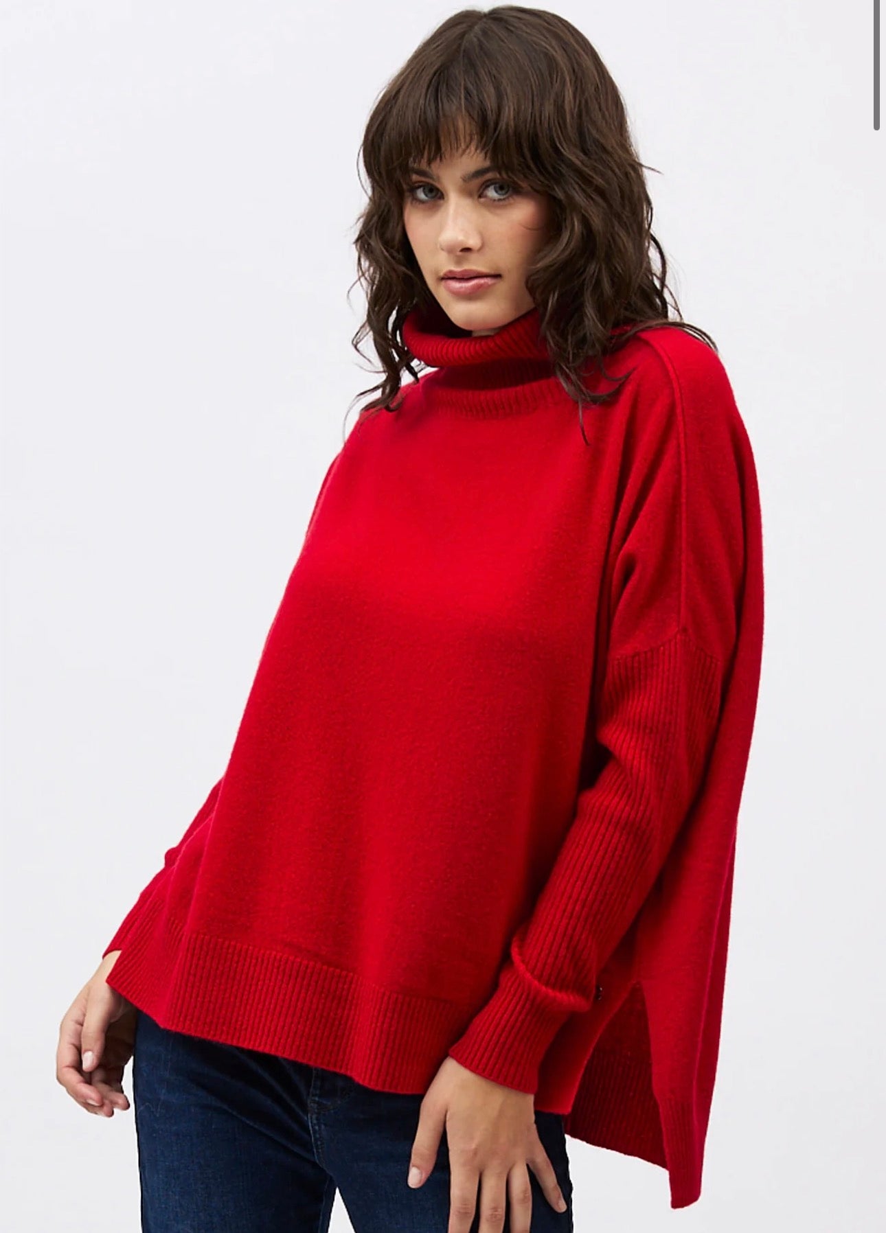 Mia Fratino Gigi rollneck poppy