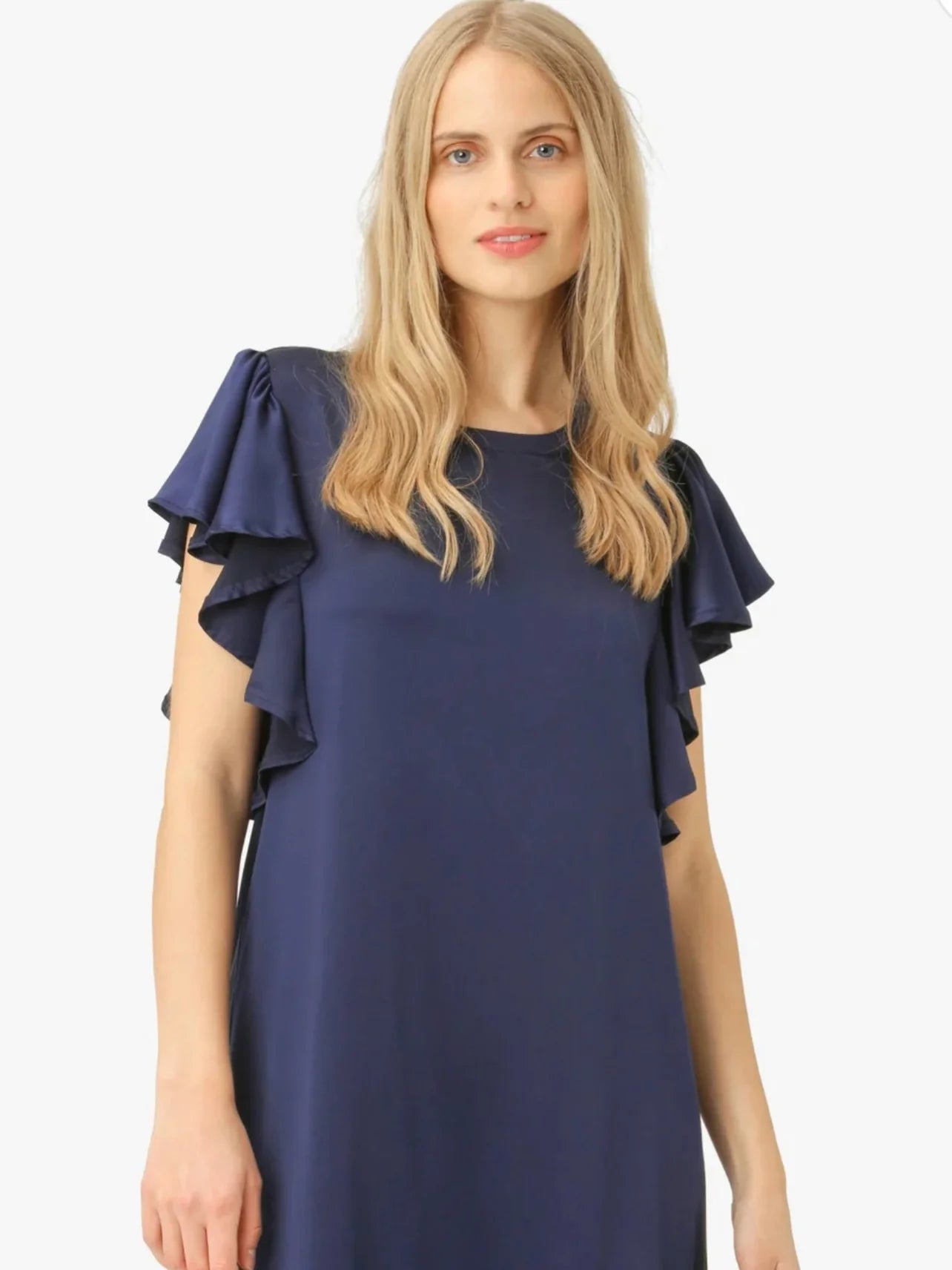 Katie Dress in Dress Blues