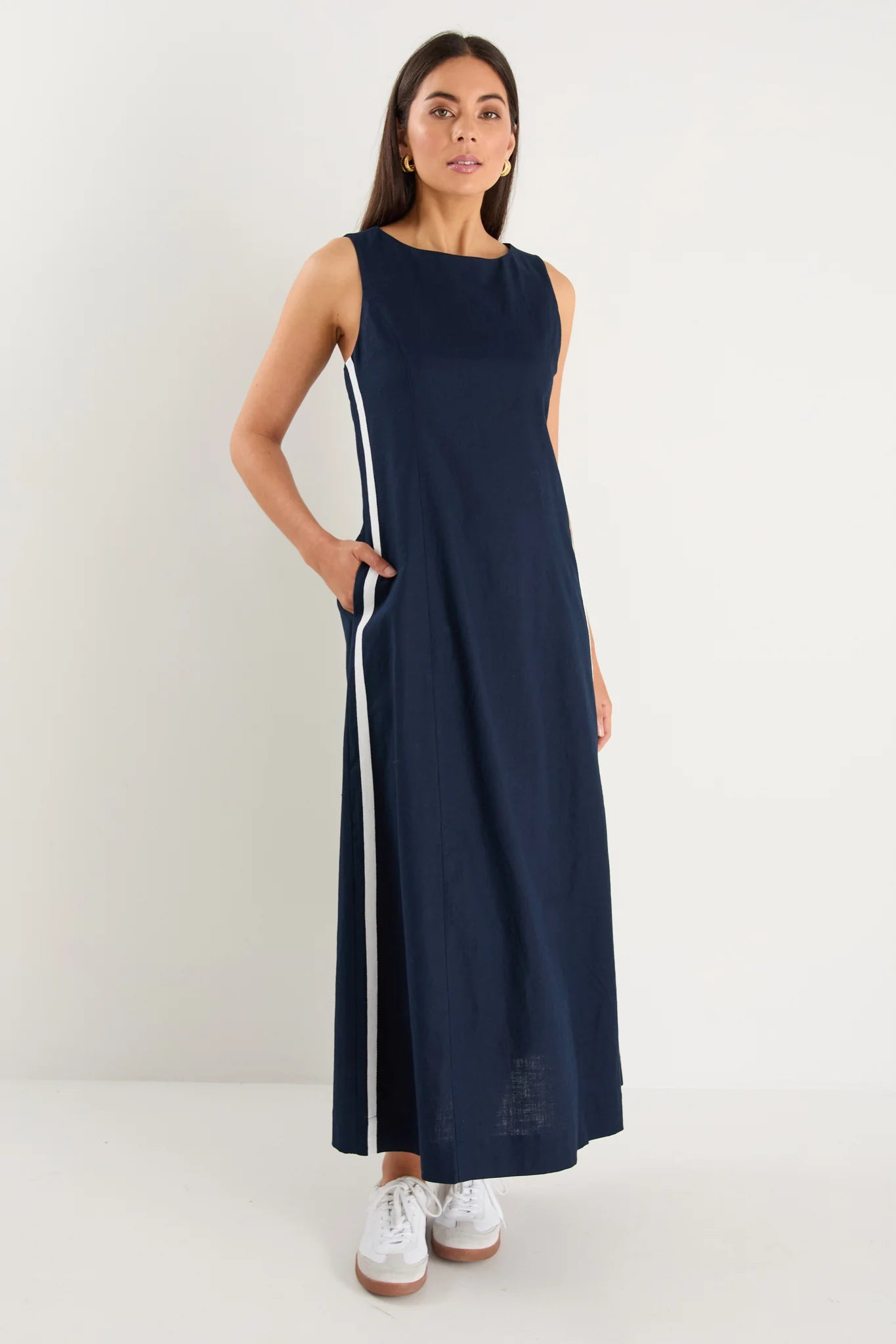 Future Ink Sleeveless Midi Dress.  Stories Be Told