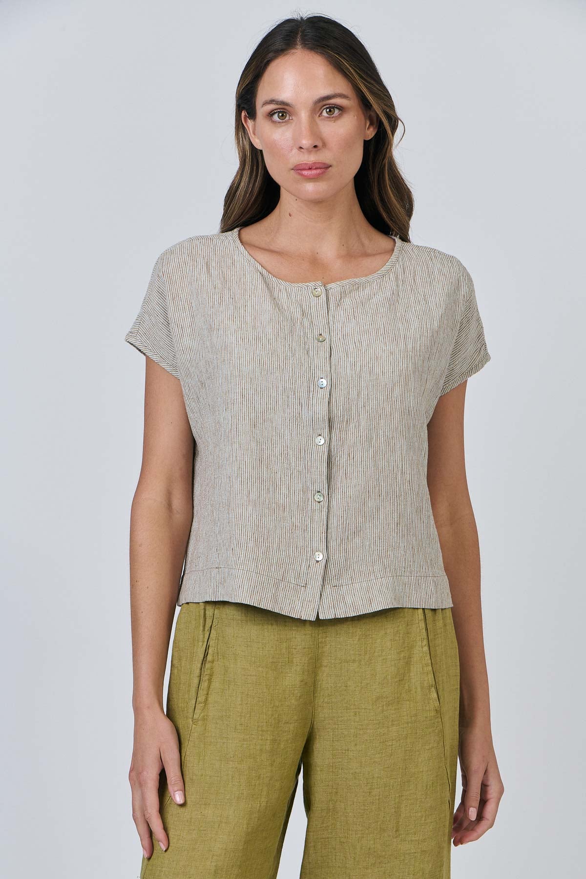 Mary top. Naturals by O&J