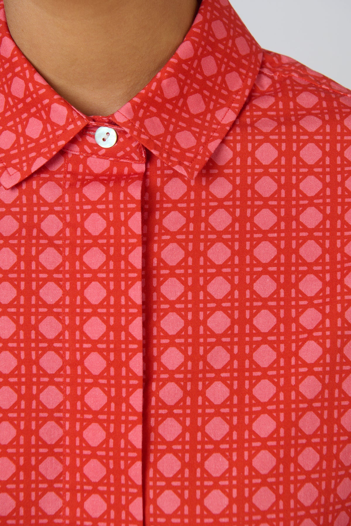 GA533 Poplin Top Cannage - Naturals