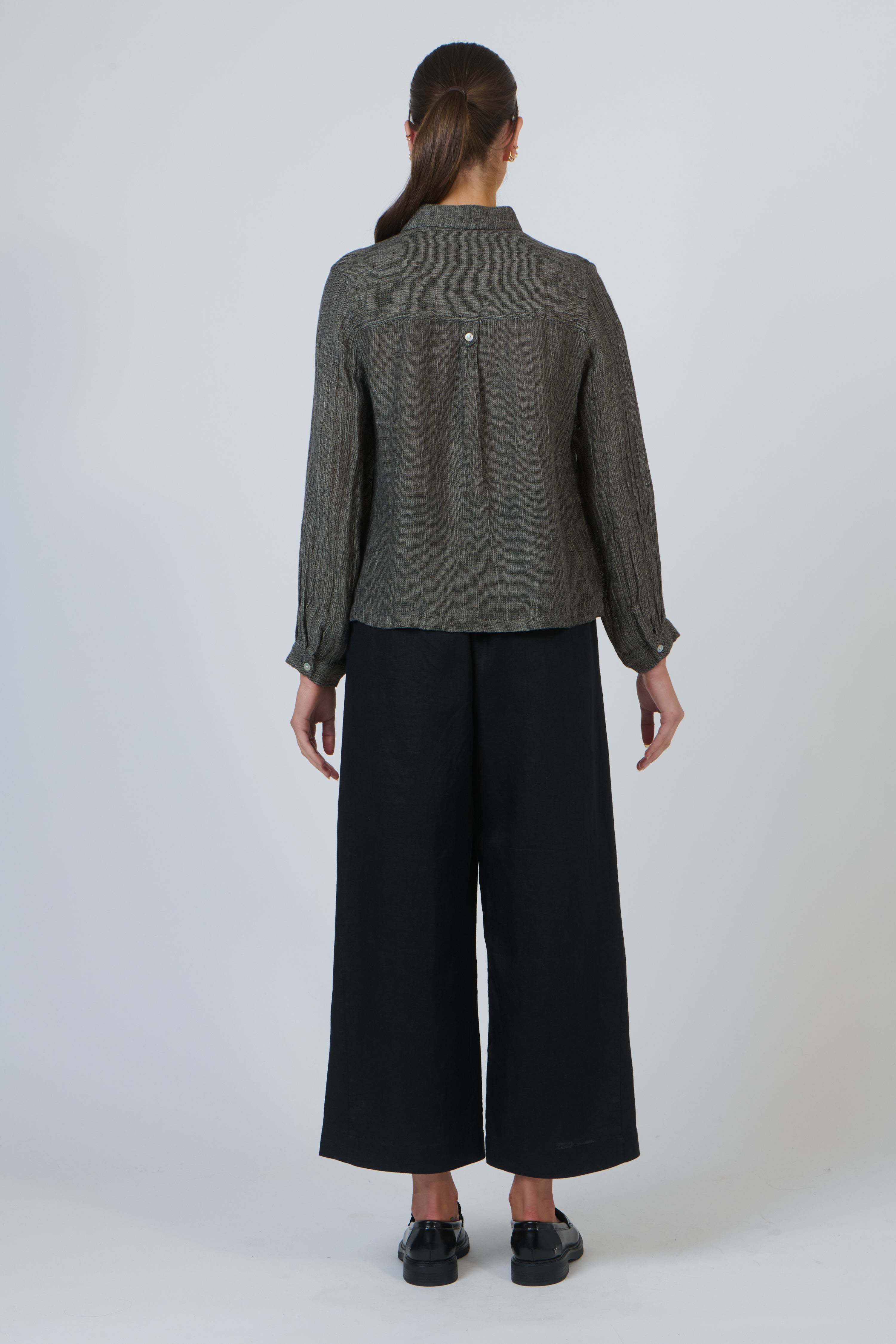 GA398BL Naturals Linen Pants