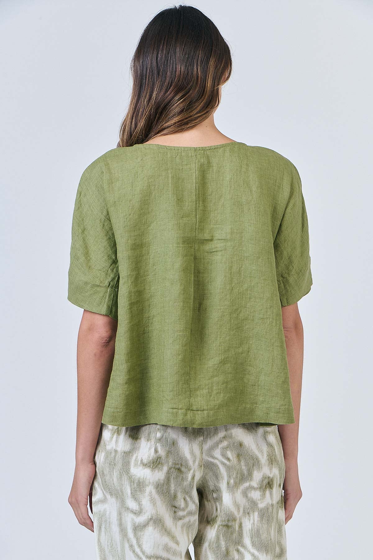 GA585MS Top By Naturals Moss
