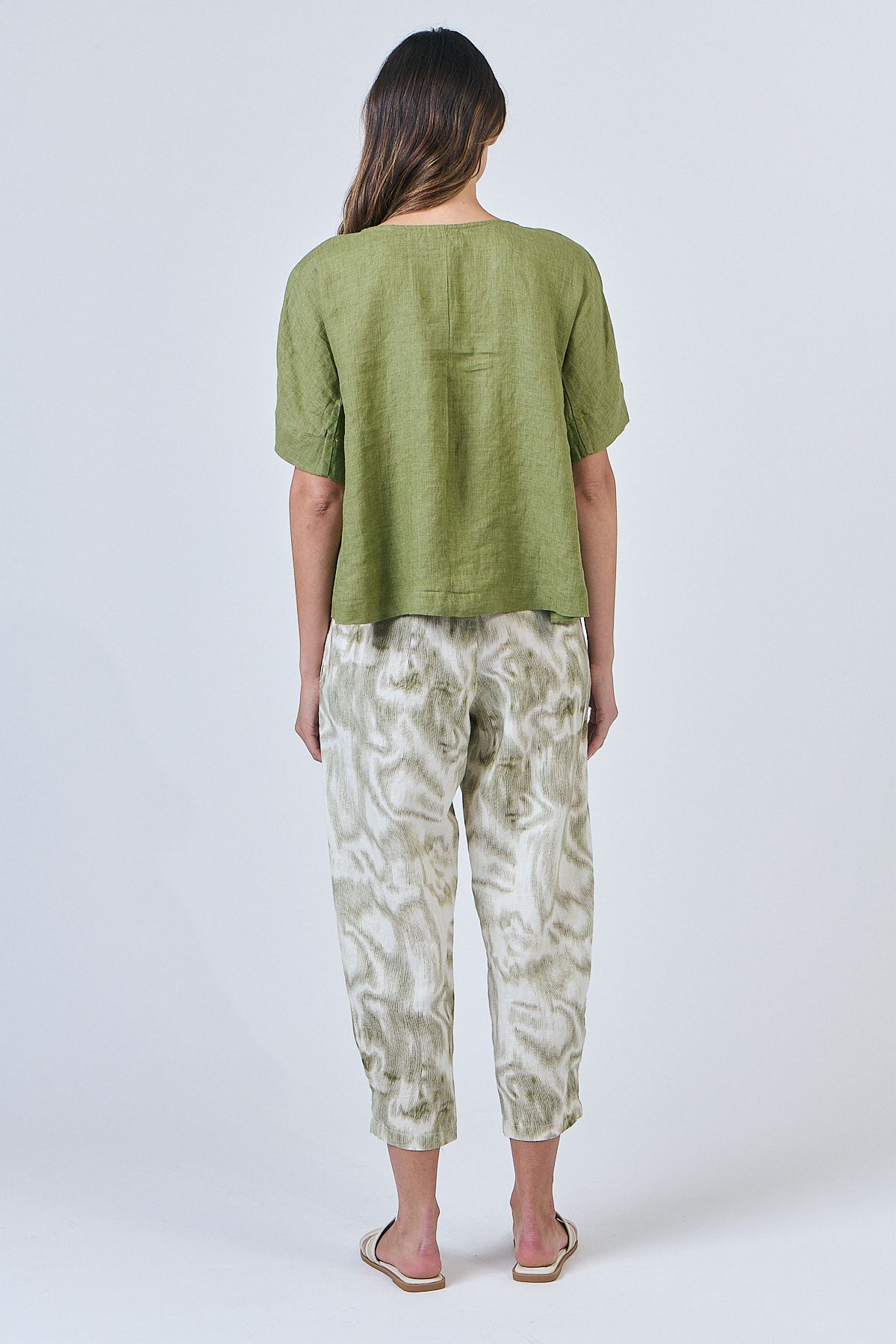 GA585MS Top By Naturals Moss