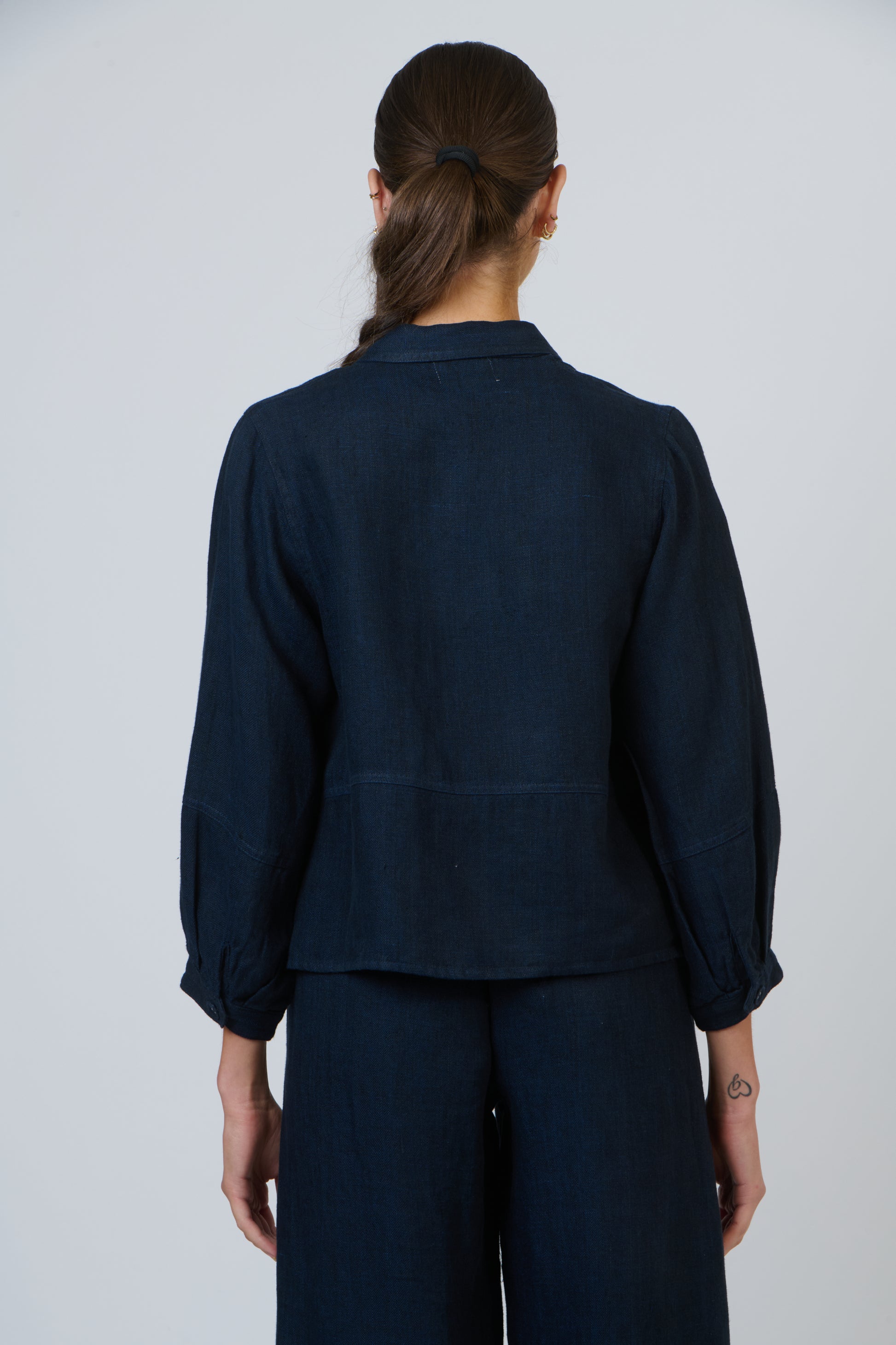 GA598  Linen Shirt Jacket Naturals