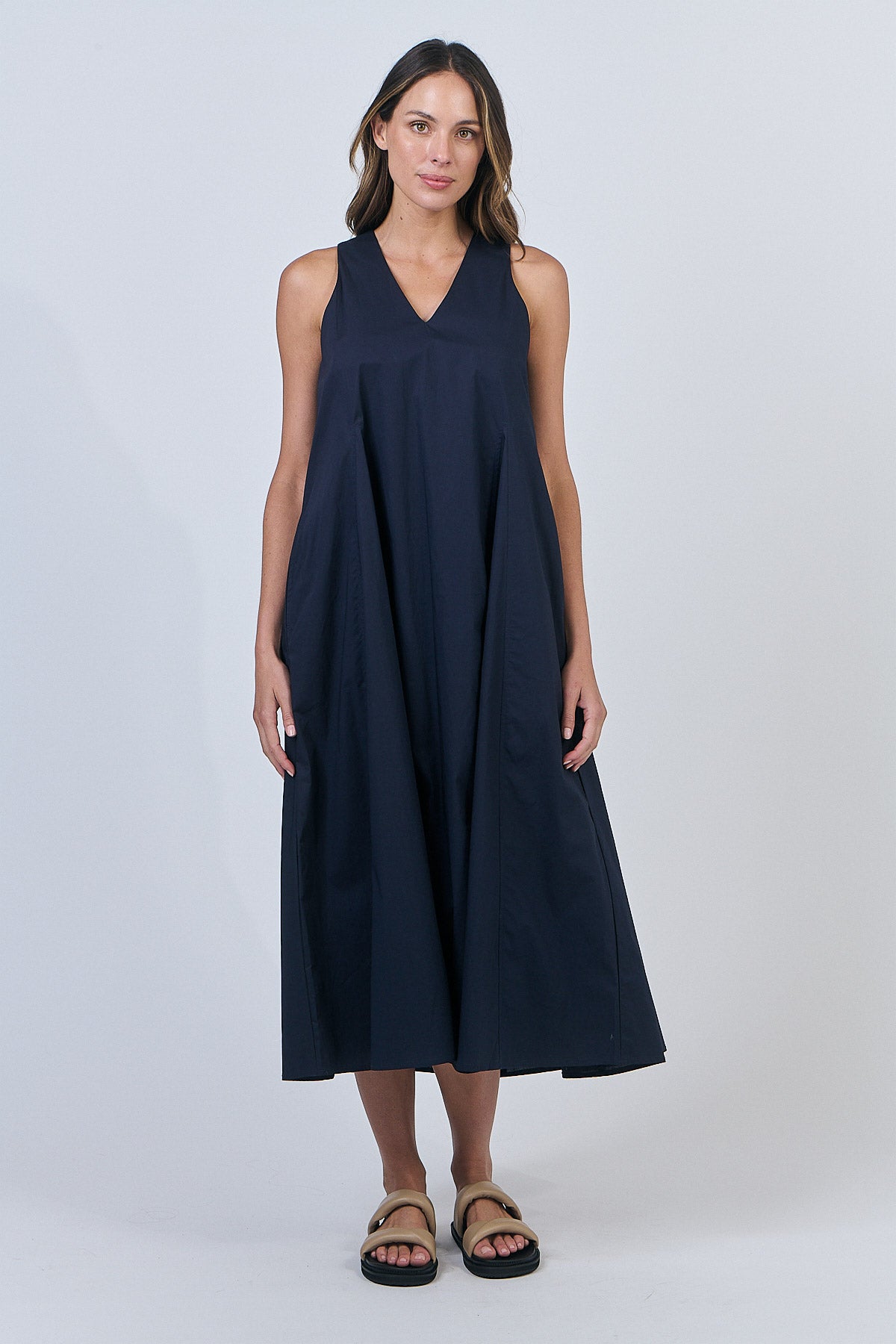 GA605IP Dress Ink Poplin Naturals
