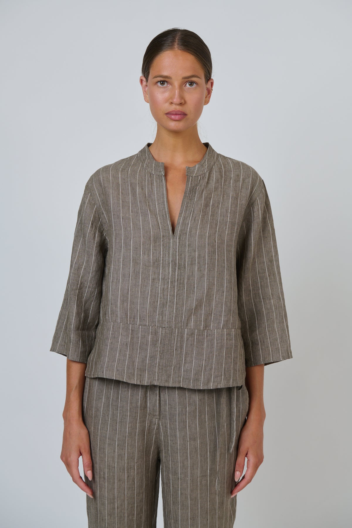 GA668 Linen Top Gauze - Naturals