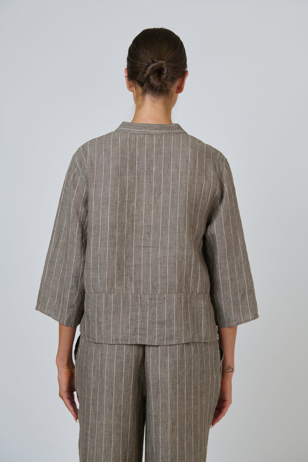 GA668 Linen Top Gauze - Naturals