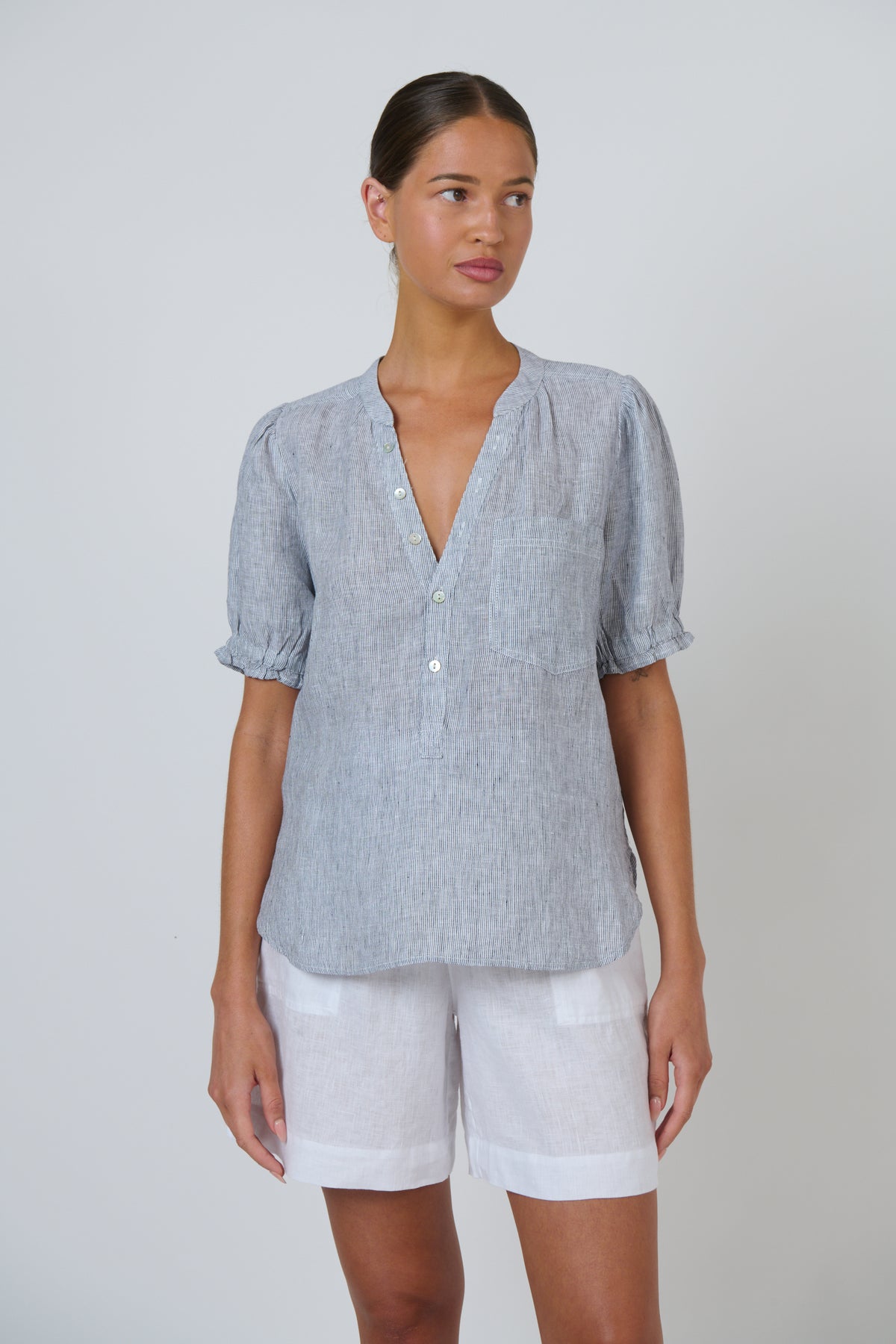 GA693 Linen Top - Naturals