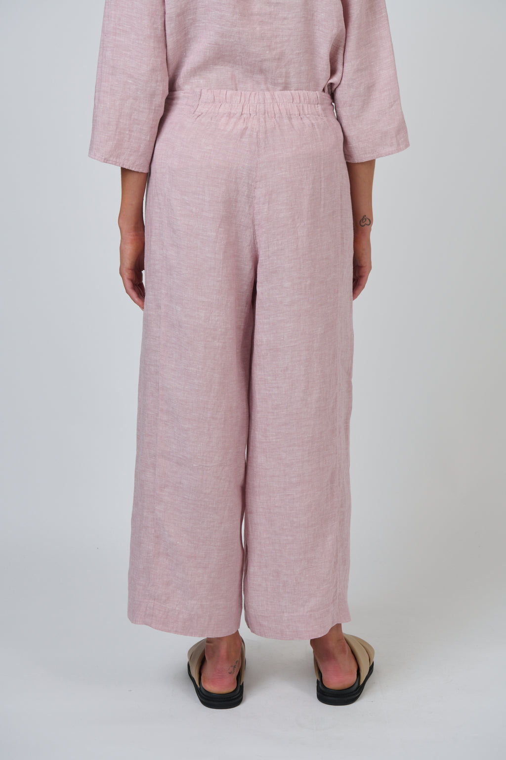 GA698 Linen Pants Radish - Naturals