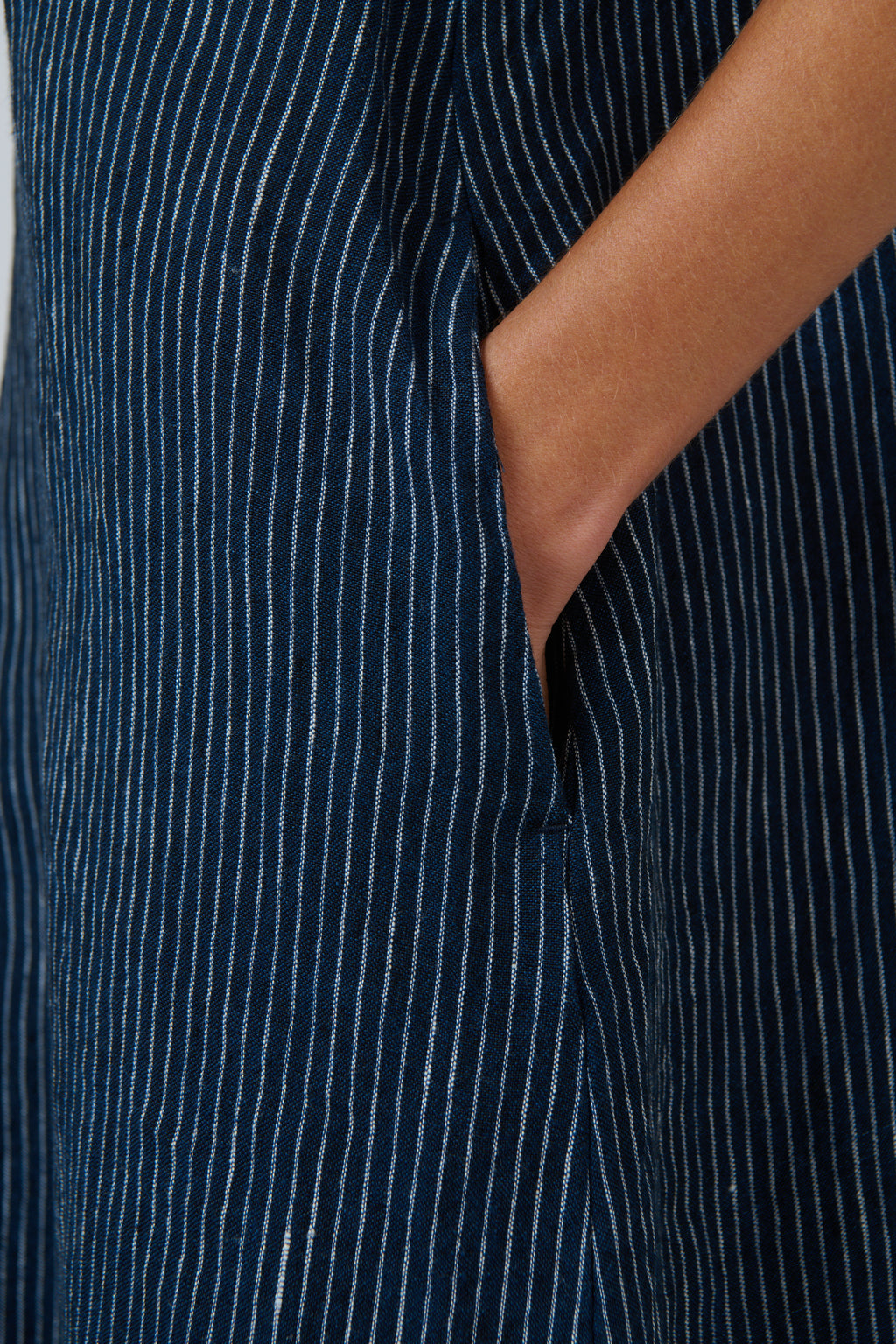 GA707 Linen Dress streamline - Naturals