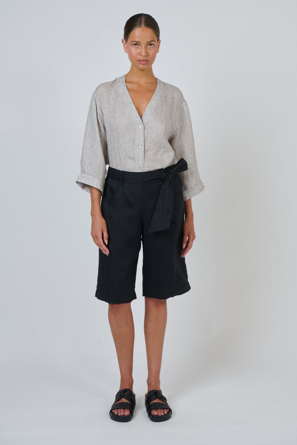 GA717 Linen Top Chai- Naturals