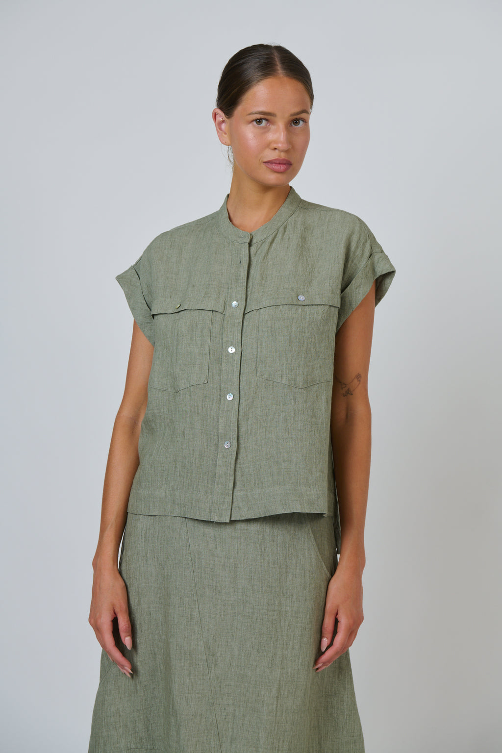 GA734 Linen Top Artichoke - Naturals