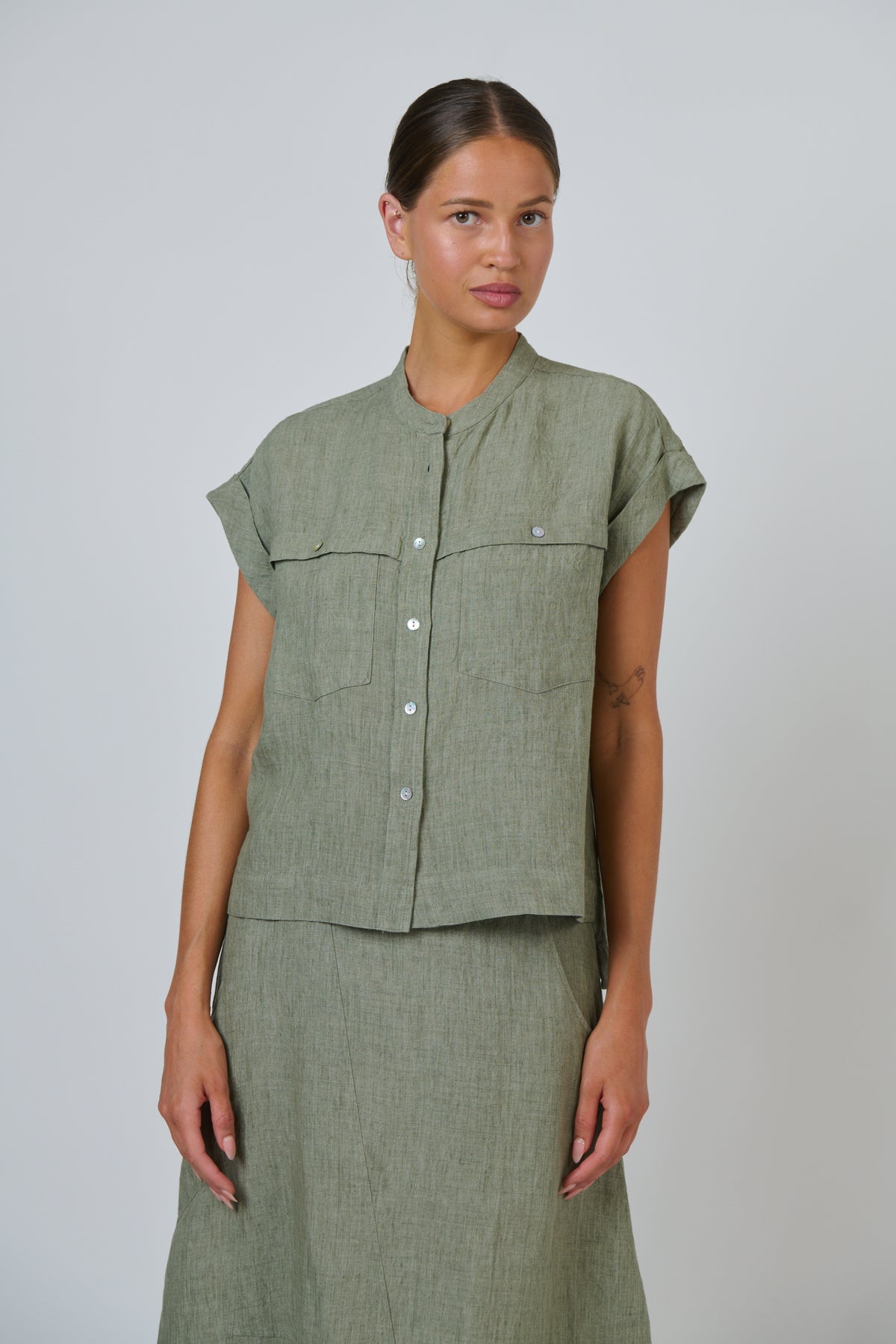 GA734 Linen Top Artichoke - Naturals